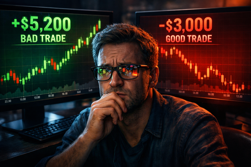 outcome bias in trading