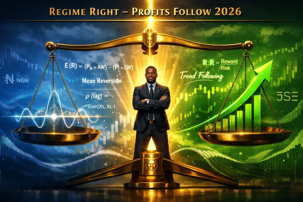 mean reversion vs trend following 2026, trading strategies regime dependence, mean reversion expectancy calculations, trend following risk reward 2026
