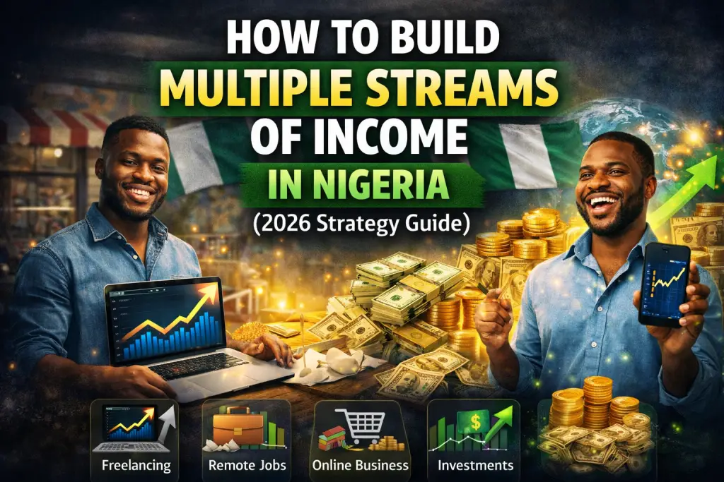 how to build multiple income streams nigeria, passive income nigeria 2026, income diversification nigeria, how to make money from different sources nigeria, financial independence nigeria