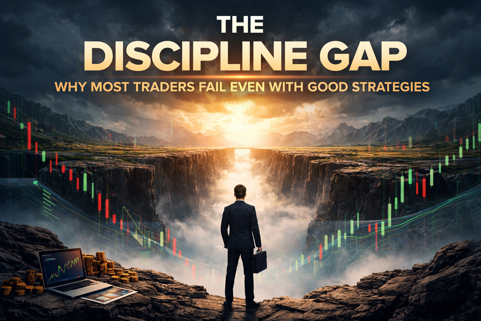 discipline gap trading, trading psychology discipline, why traders fail discipline, emotional trading mistakes, trading consistency, trader behavior psychology, trading habits, risk management discipline, revenge trading psychology, trading execution consistency