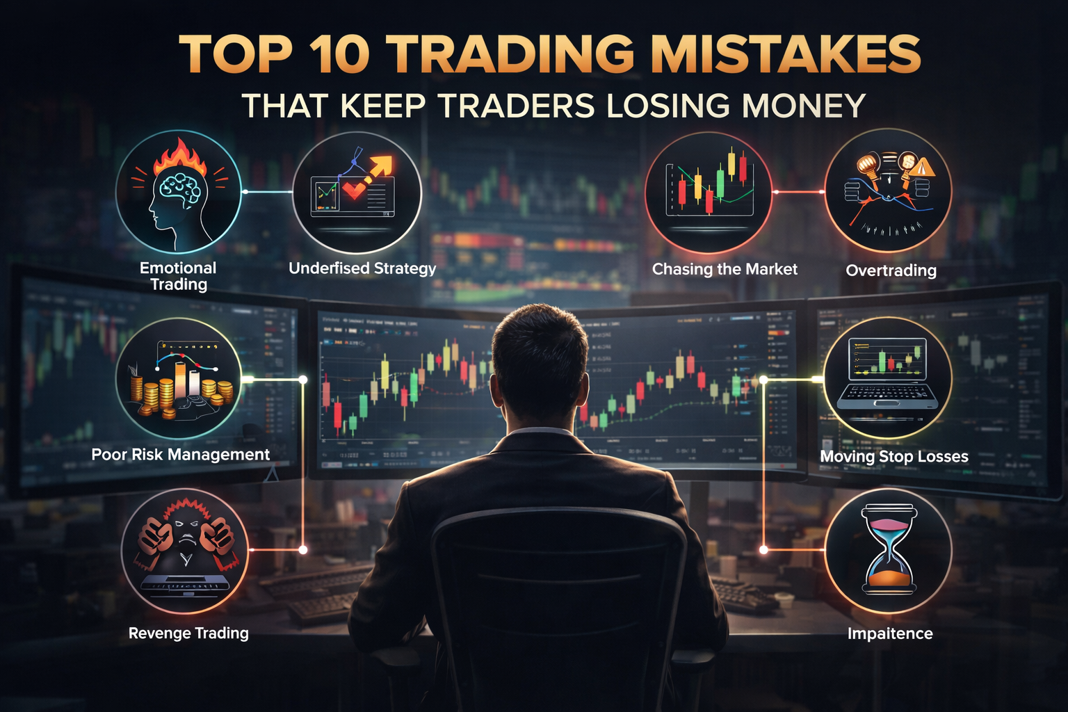 common trading mistakes, why traders lose money, beginner trading mistakes, emotional trading errors, trading psychology mistakes, risk management mistakes trading, trading habits mistakes, forex trading mistakes, crypto trading mistakes, trading mistakes