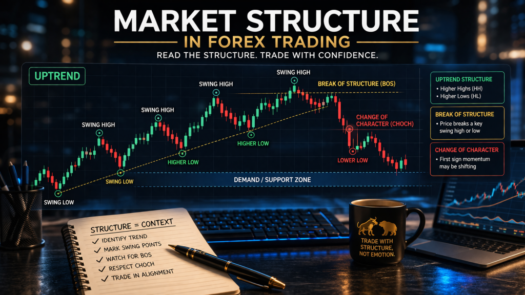 how to read market structure in forex, how to read market structure in forex
