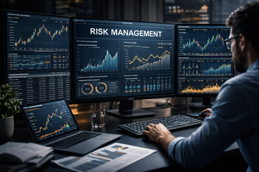 risk management in trading, forex risk management, trading risk management strategies, position sizing trading, drawdown control trading, risk to reward ratio, stop loss strategy forex, capital preservation trading, risk management plan trading, trading expectancy, R multiple trading, risk of ruin trading